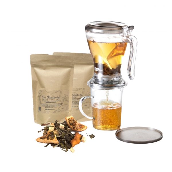 Tea maker magic met zakjes losse ice tea